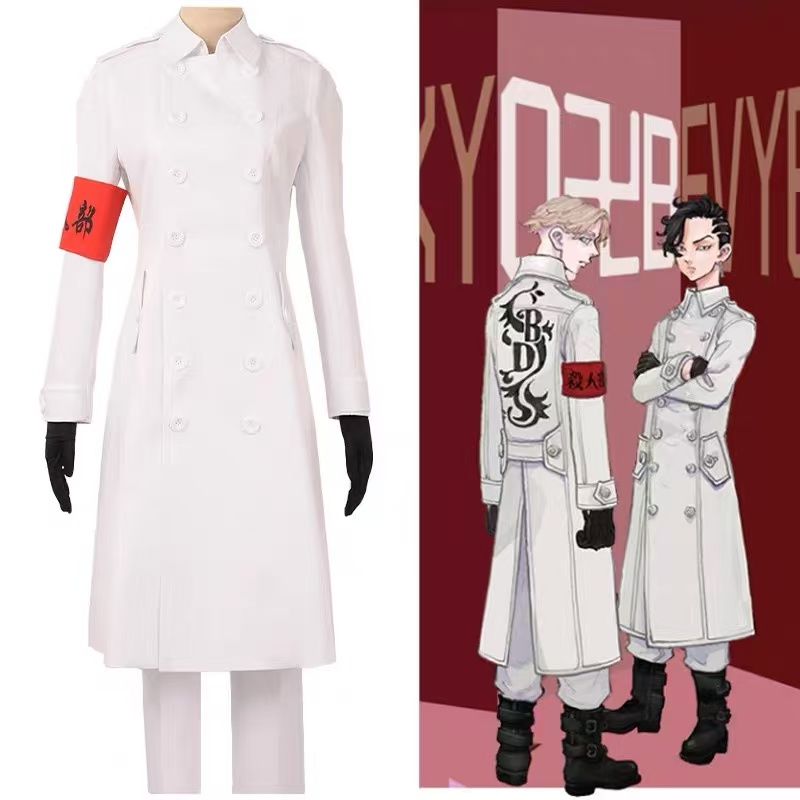 Anime Tokyo Revengers Hajime K - Trench Coat Men ulasan dan harga