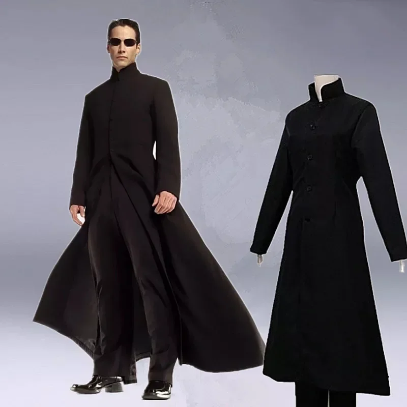 Men Matrix Neo Cosplay Full Se - Trench Coat Men ulasan dan harga
