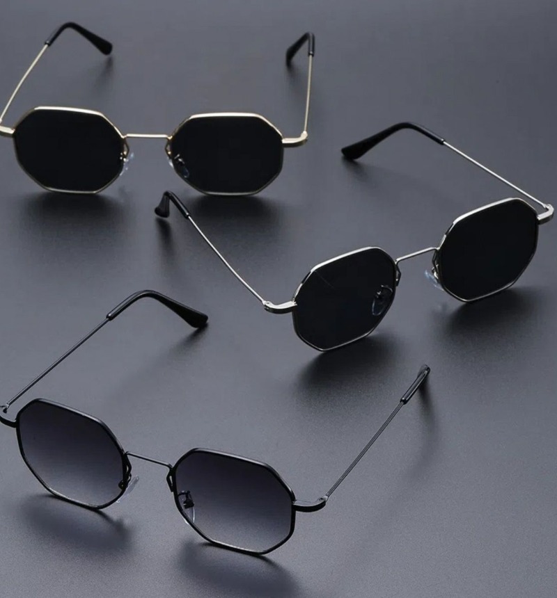 Sexy Small Square Sunglasses W - Men'S Fashion Old Money ulasan dan harga