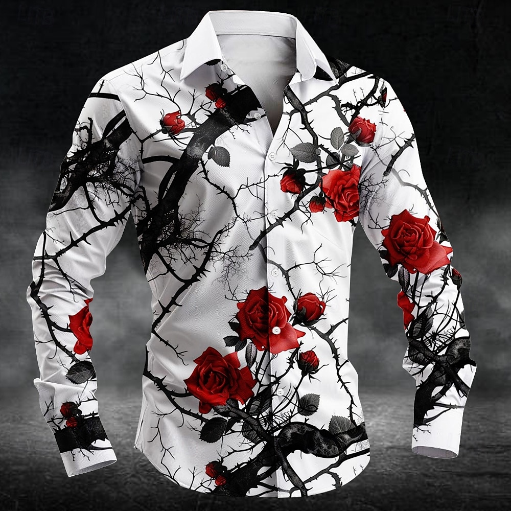 Fashion plum blossom pattern 3 - Men'S Fashion Course ulasan dan harga