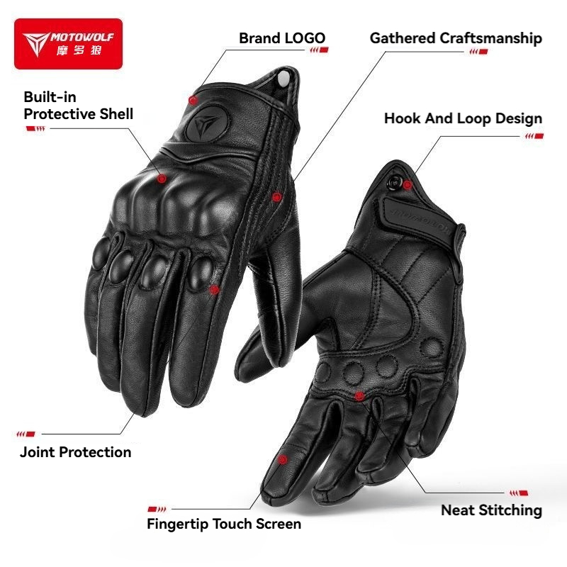 MOTOWOLF Motorcycle Gloves Men - Men'S Fashion Gloves ulasan dan harga