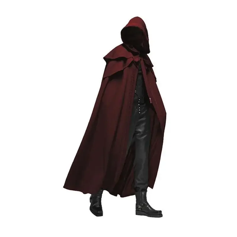 Men Monk Cosplay Outfit Mediev - Trench Coat Men ulasan dan harga