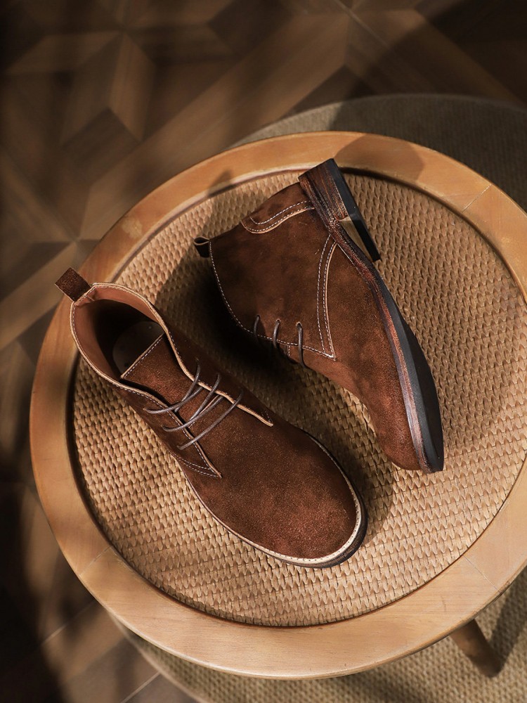 Fashion Versatile Male Lace-Up - Mens Fashion Workwear ulasan dan harga